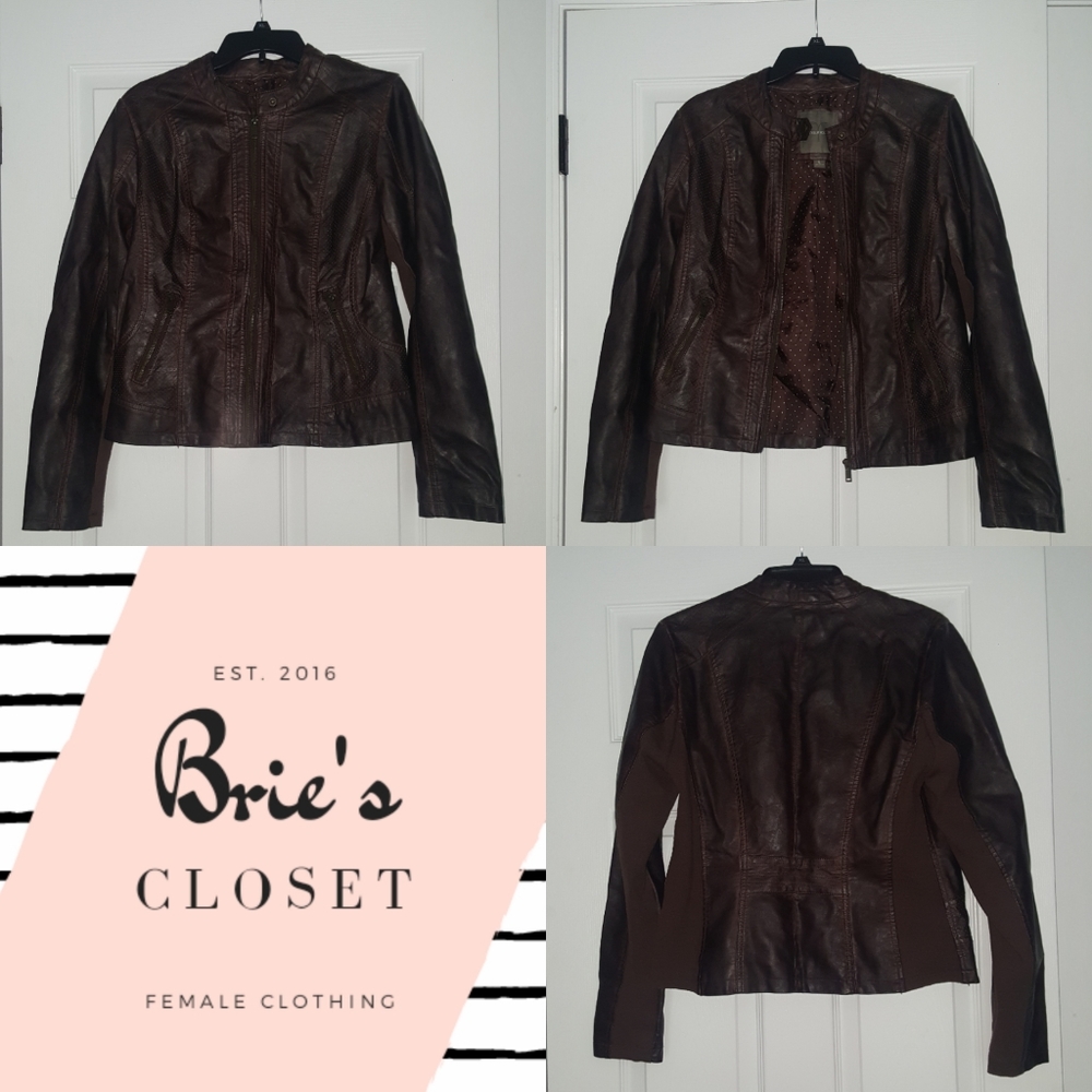 Maurices Faux Leather Jacket
